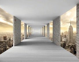 Tapete Trompe l'oeil New York Hall