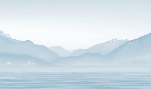 Carta da parati Annecy e il suo tranquillo lago