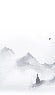 Zen-Tapete minimalistische Landschaft