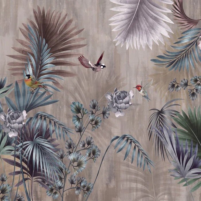 Papier peint Jungle Exotique & Bird