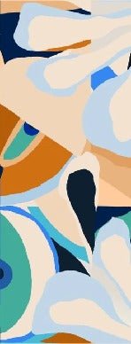 Papier peint abstrait vibrant
