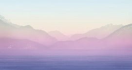 Annecy e il suo lago pacifico Carta da parati arcobaleno
