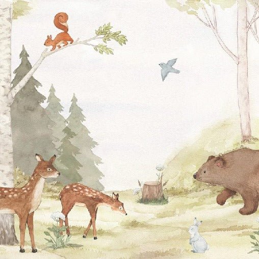 Tapete Zauberwald Kinderzimmer