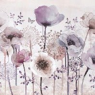 Carta da parati Fleur Parme
