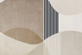 Tapete in kreativer Form