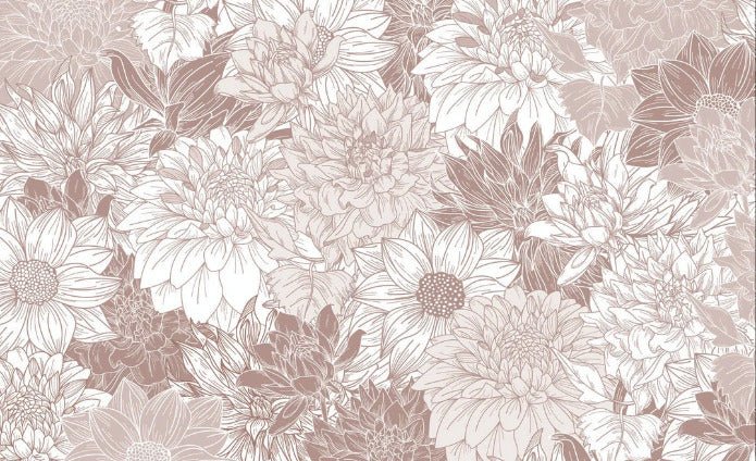 Toilettenpapier Blume Dahlia