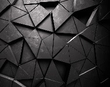 Papier peint 3D Black Perspective