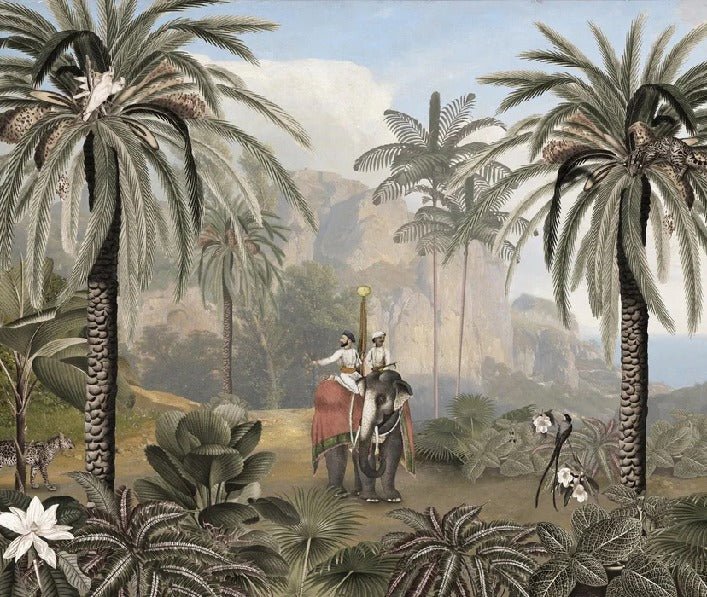 Papier peint à l'aube du Bengale