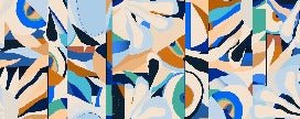 Papier peint abstrait vibrant
