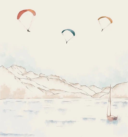 Tapete Annecy, Gipfel & Kunst