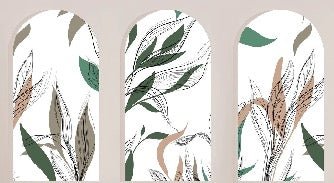 Tapete Architekturflora