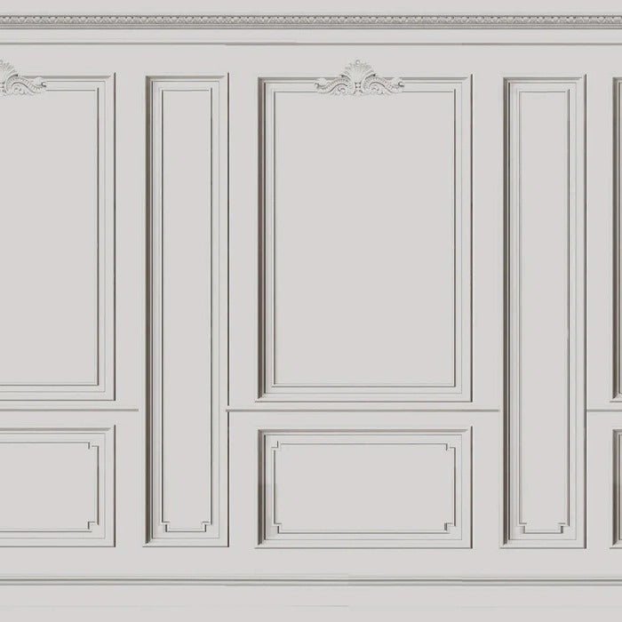 Tapete Französisch Haussmannien Warmes Grau