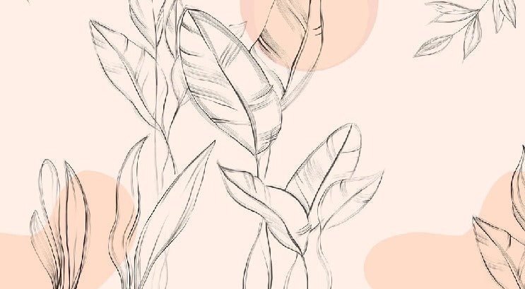 Papier peint gracieuse flore, XXL, tendance