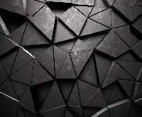 Papier peint 3D Black Perspective