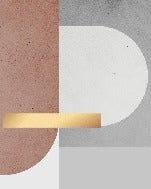 Carta da parati grafica in cemento