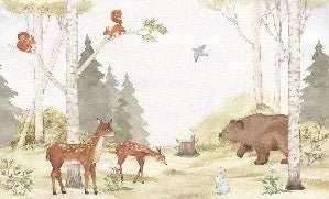 Tapete Zauberwald Kinderzimmer