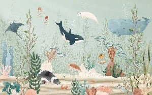 Babytapete Meereswelt