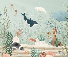 Babytapete Meereswelt