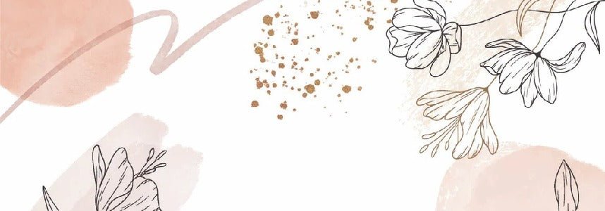 Tapete Formen und Blumen