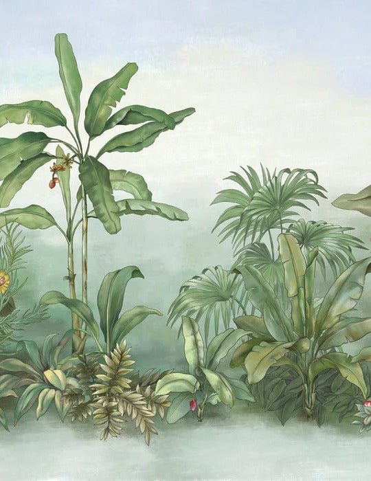 Botanic Vegetable Toilet Wallpaper