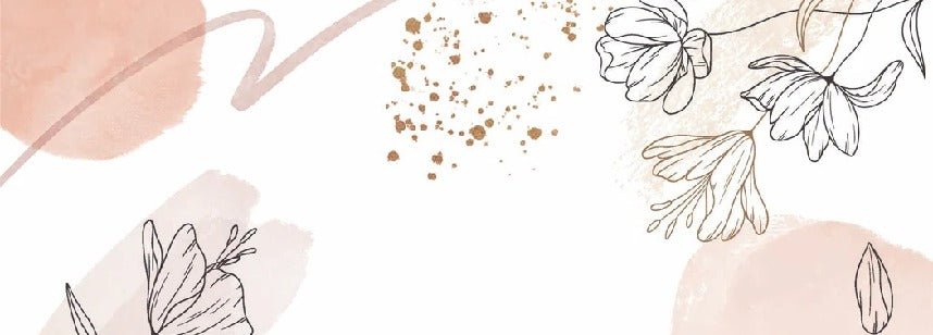 Tapete Formen und Blumen