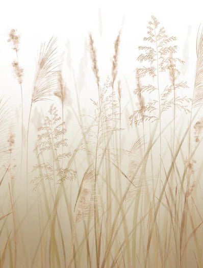 Toilettenpapier Blume der Weizenfelder beige