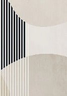 Tapete in kreativer Form