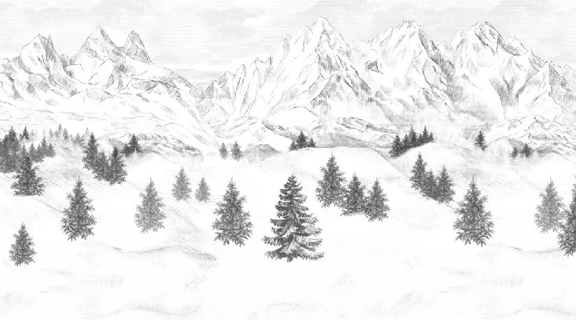 Carta da parati Aiguilles d'Arves