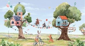 Tapete Baby Tiere Fanfare