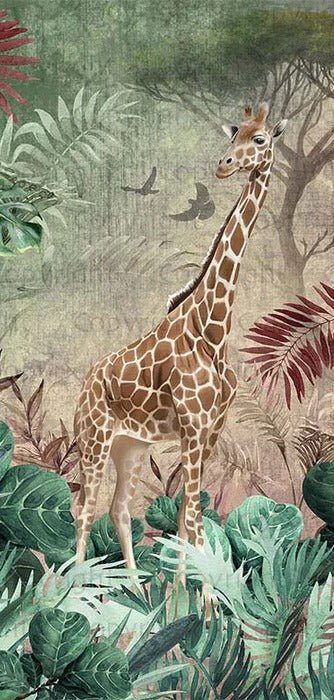 Papier peint girafe somptueuse, XXL, tendance