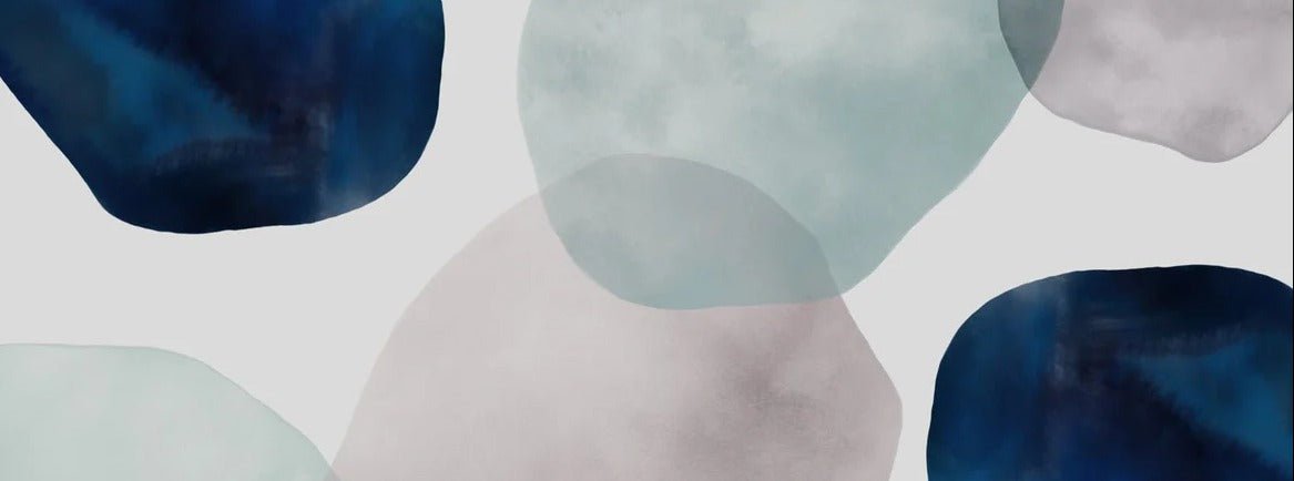 Papier peint cercle abstrait watercolor, XXL, tendance