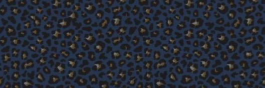 Carta da parati con design leopardato