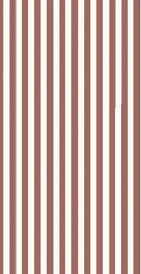 Papier peint wc rayure rétro vieux rose