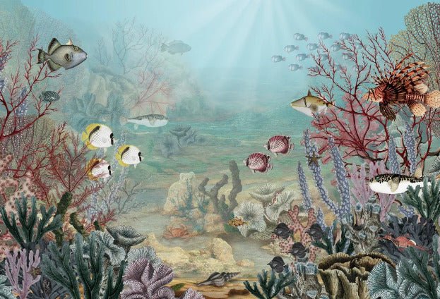 Carta da parati Vita sotto il mare