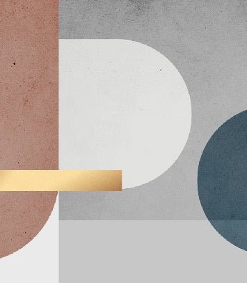 Carta da parati grafica in cemento