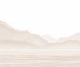 Tapete Annecy und sein friedlicher See Beige