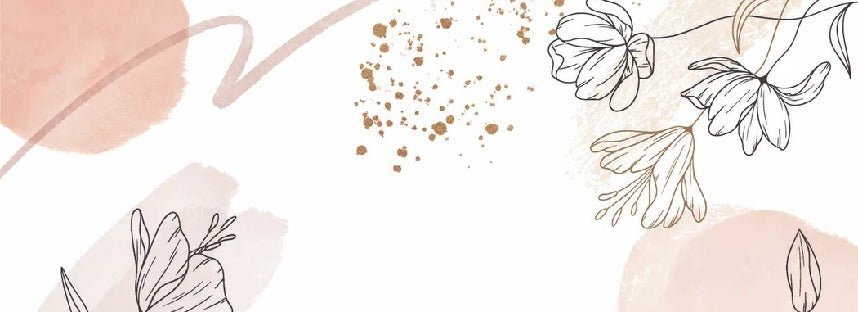 Tapete Formen und Blumen