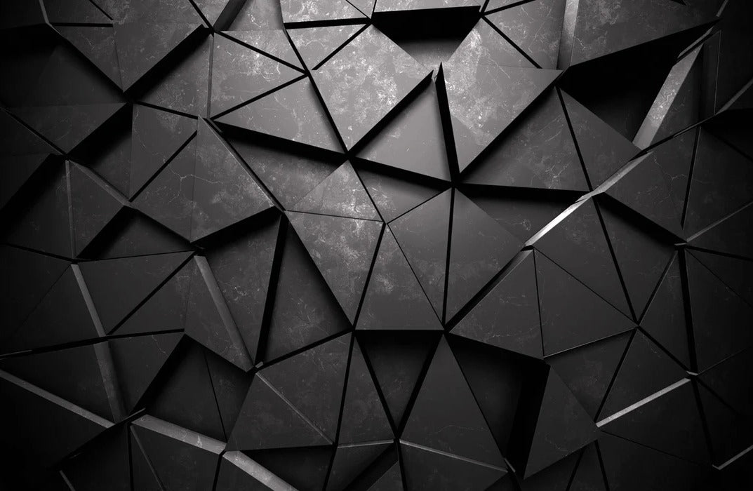 Papier peint 3D Black Perspective