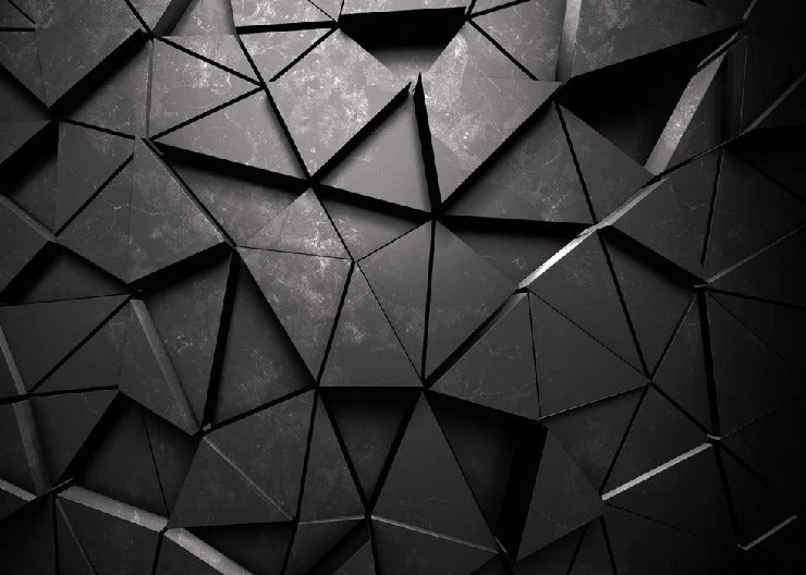 Papier peint 3D Black Perspective