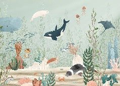 Babytapete Meereswelt