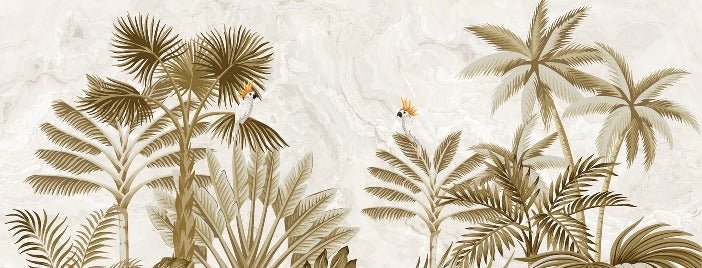 Papier peint bistrot jungle tamarindo