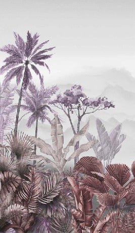 Toilettenpapier Trend tropisch violett