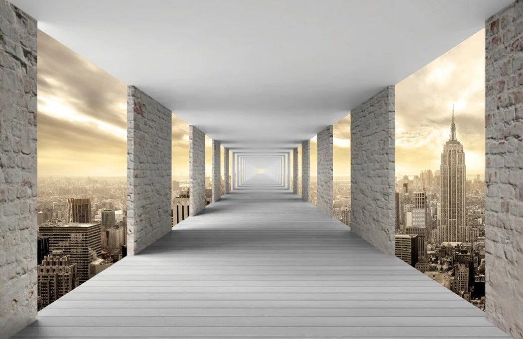 Tapete Trompe l'oeil New York Hall