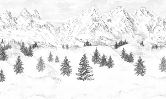 Carta da parati Aiguilles d'Arves