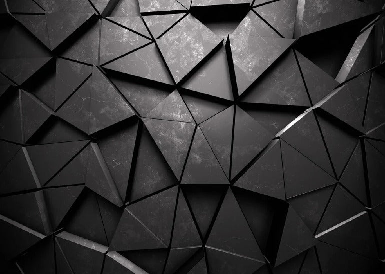 Papier peint 3D Black Perspective
