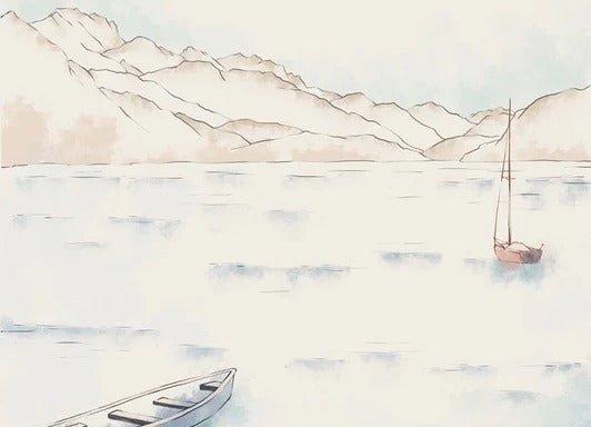 Annecy, picchi & arte carta da parati