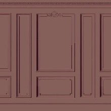 Carta da parati trompe l'œil dell'Hacienda Haussmanniana