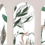 Tapete Architekturflora