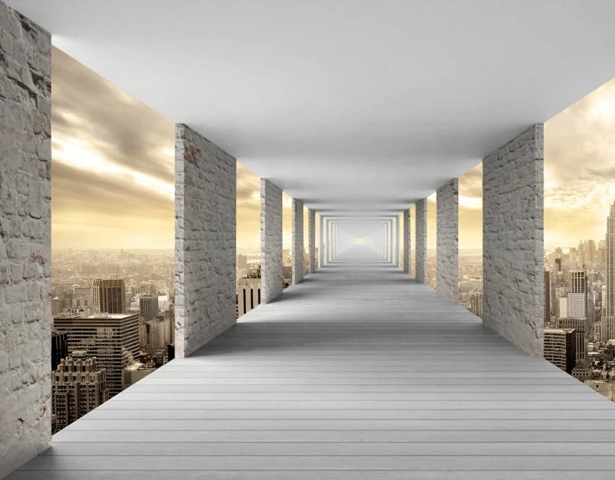 Tapete Trompe l'oeil New York Hall