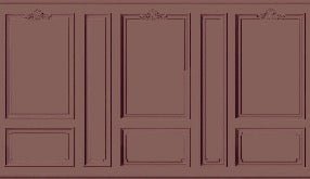 Carta da parati trompe l'œil dell'Hacienda Haussmanniana